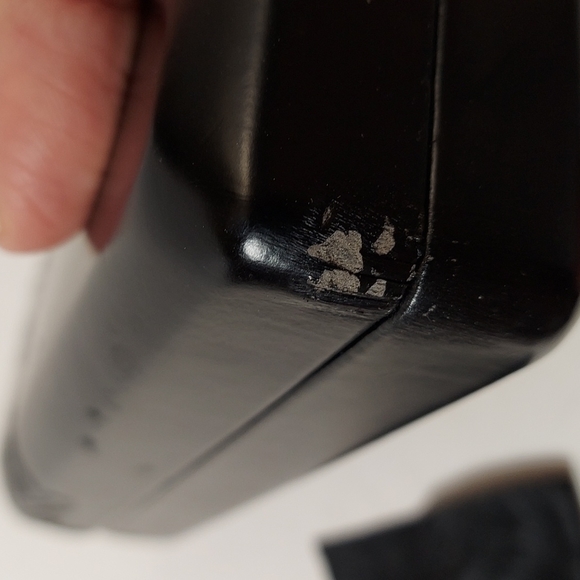 Versace Sunglasses With Case Beautiful Black And Ivory Frame Good Condition - Picture 9 of 11